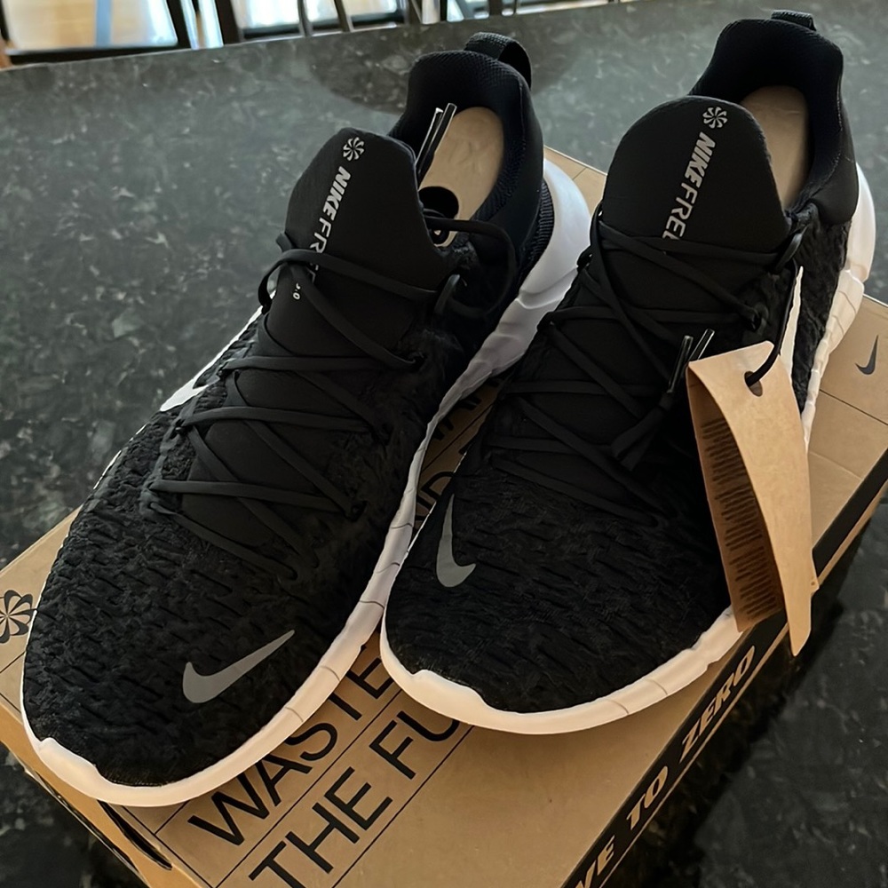 Mens Nike free run 5.0,black,size 14